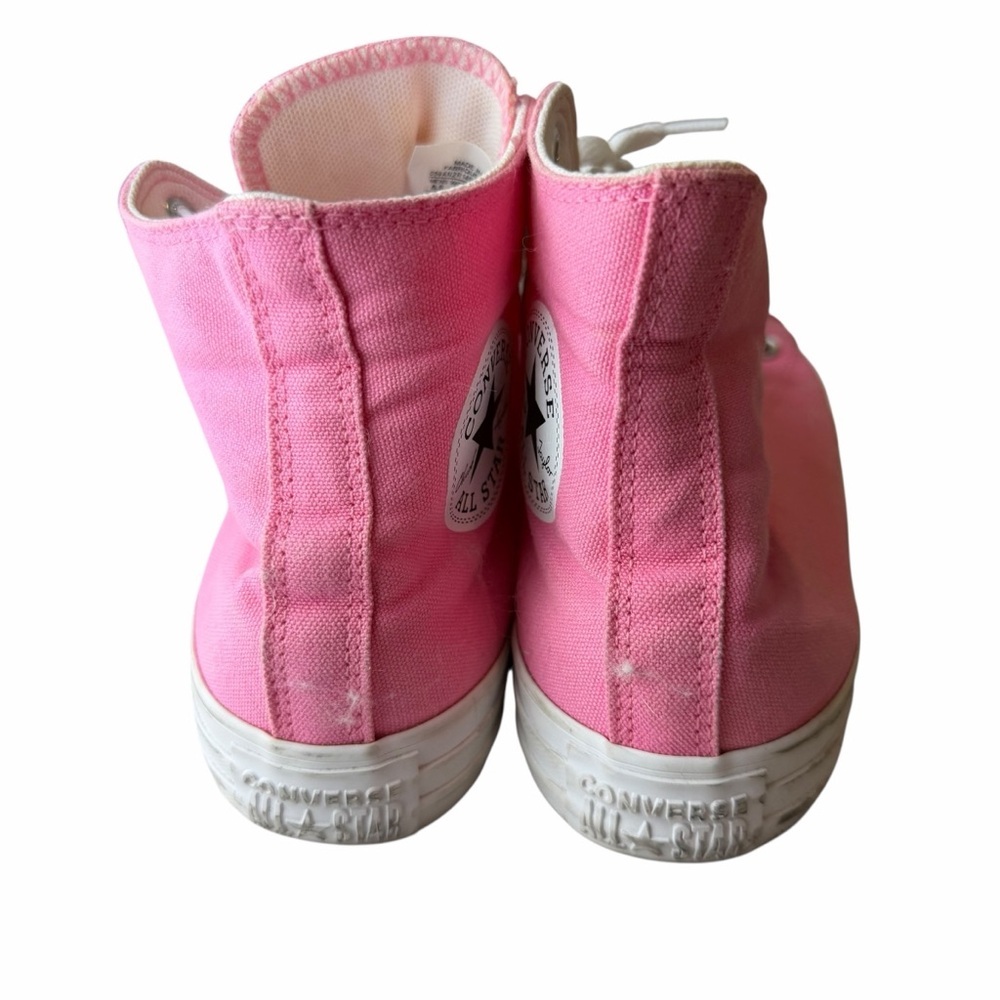 Converse Chuck Taylor All Star High Top Pink Canvas Women’s 8.5 classic sneaker - Picture 5 of 6